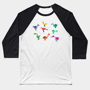 Birds Baseball T-Shirt